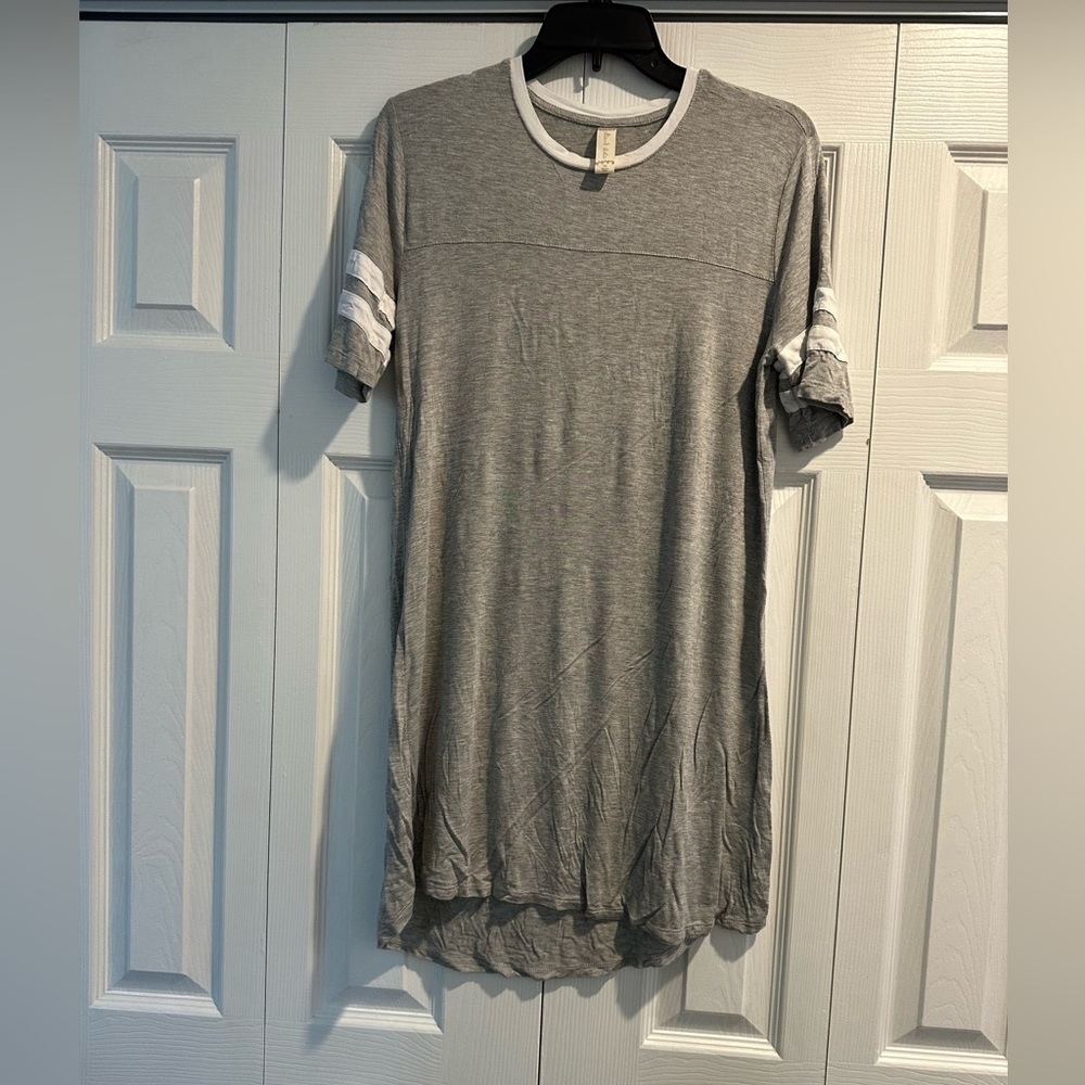 Altar’d State Gray T-shirt Dress